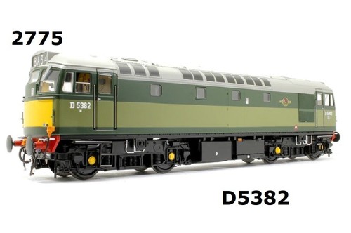 Heljan 2775 class d5382 - 27,
