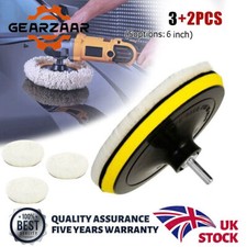 6" Buffing Polishing Pads Wool