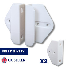 2 Replacement Door Handles Compatible with SOME Arrow Metal Shed Horizontal UK