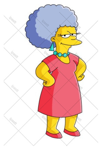 Pre cut patty simpsons - pre, edible