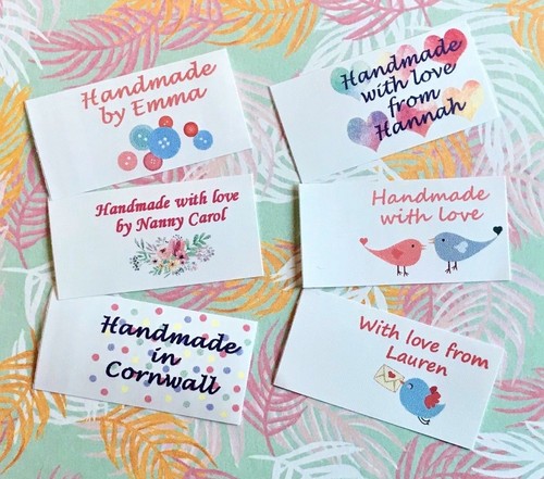 Personalised craft labels