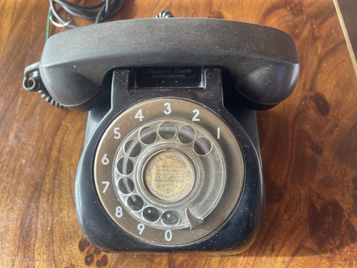 Old vintage black bakelite - black,
