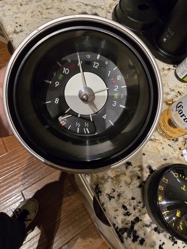 1972 karmann ghia clock - vw,