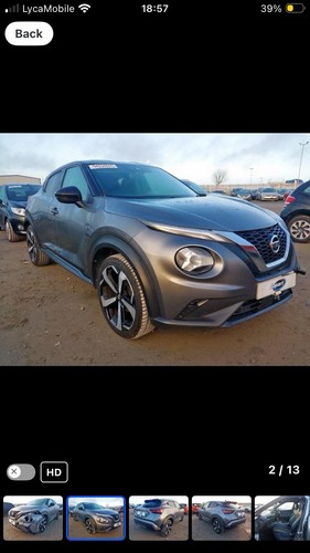 Nissan juke mk2 f16 2019 - juke, 2019-2025