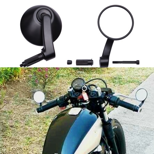 Bar end mirrors 3 - bar, 3.8"