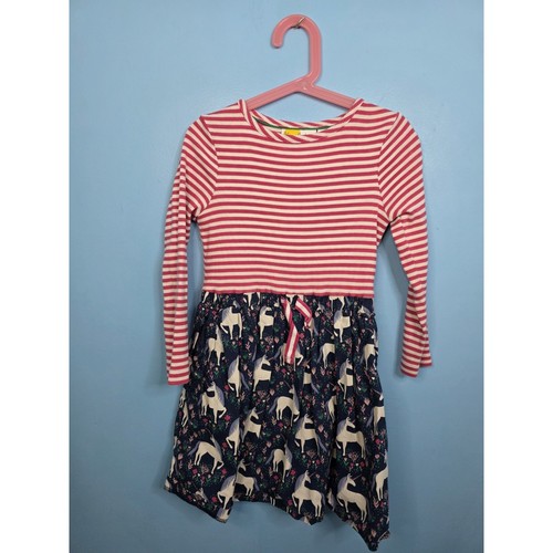 Mini boden pink striped top - striped,