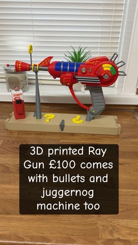 Printed ray gun call of - 3d,