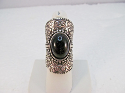 Ornate swirl full finger - ornate,