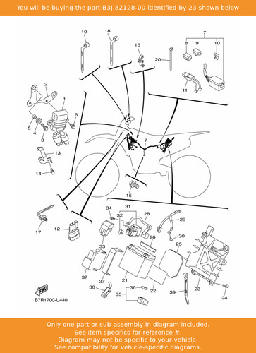 Yamaha bracket battery - bracket,,