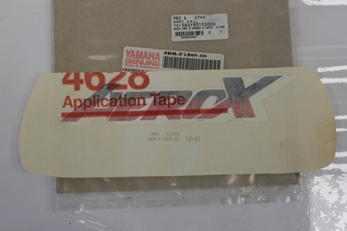 Left shield fairing decal - left,