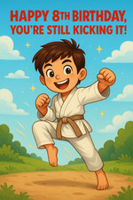 Funny Birthday Card A5 –