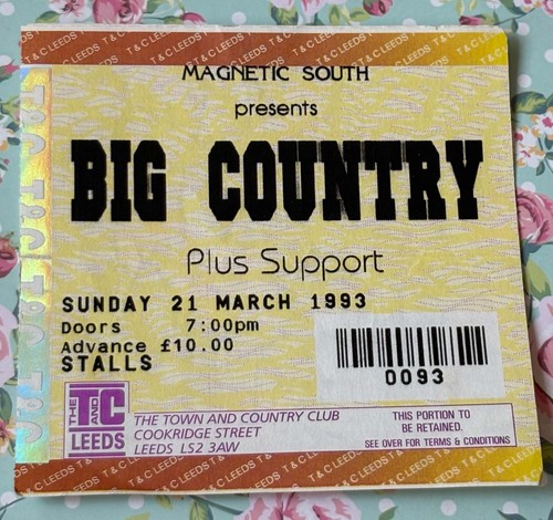 Big country concert - big,