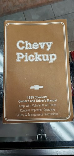 Original 1985 chevy - original,