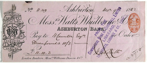 Watts whidborne co ashburton - &,