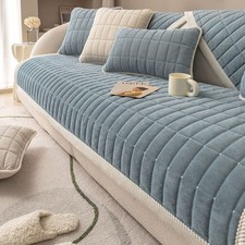 Velvet Plush Plaid Quilted