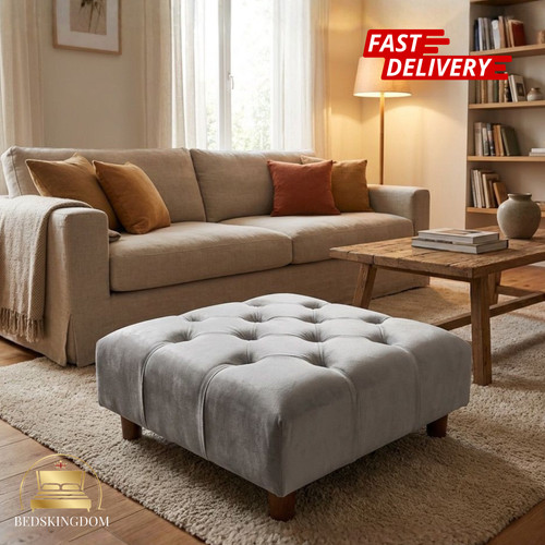 Chesterfield ottoman footstool - chesterfield,
