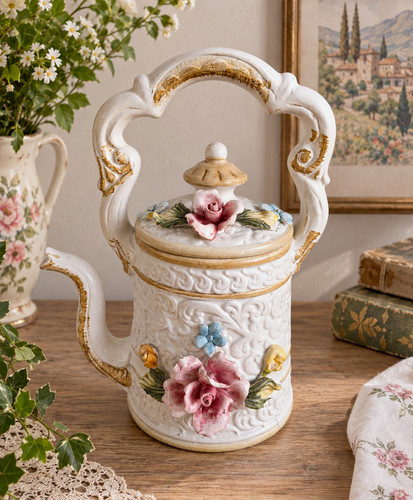 Vintage italian capodimonte - vintage,
