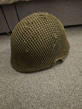 U.S M1 Helmet, With Net And Liner