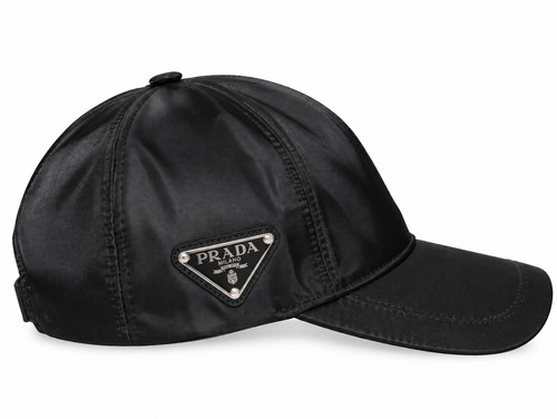 Prada black nylon - nylon, baseball