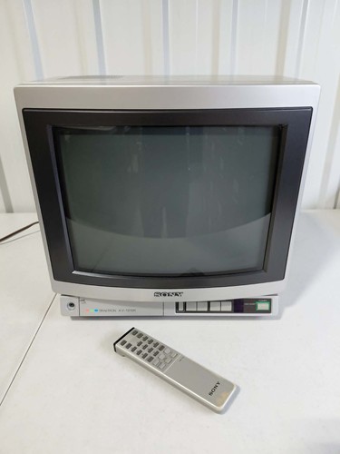 Vintage sony trinitron color - sony,