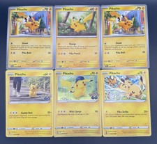 Pikachu Pokemon Cards Bundle