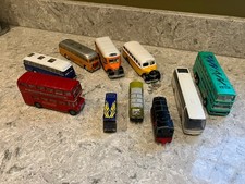 Bundle of 8 toy buses diecast