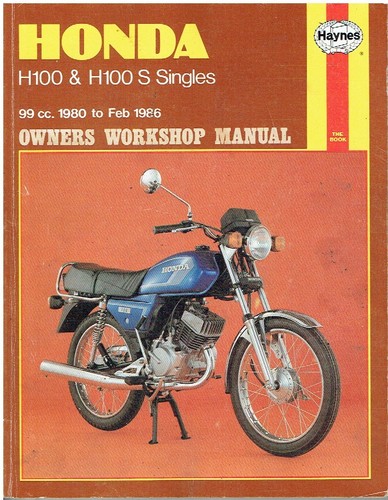 Honda h100 - a, s-d