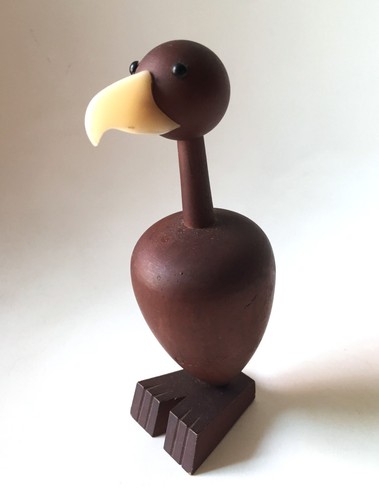 Vintage wooden condor - vintage,