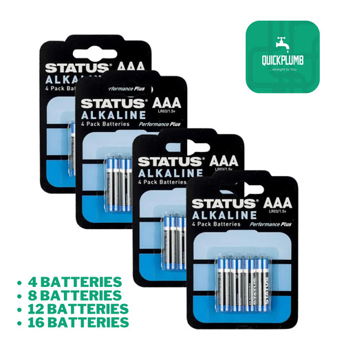 Status alkaline battery - status,