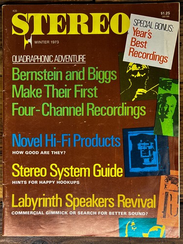 Stereo magazine quadraphonic - stereo,