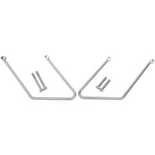 Chrome Saddlebag Supports For