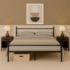 Extra Strong Double Metal Bed