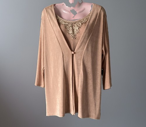 Heather valley caramel twinset - heather,