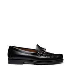 G.H Bass Easy Weejun Lincoln Moc Black Leather