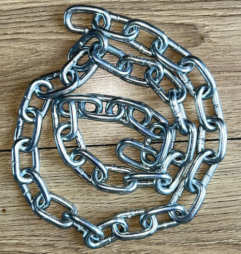 Galvanised steel chain 1mtr - galvanised,