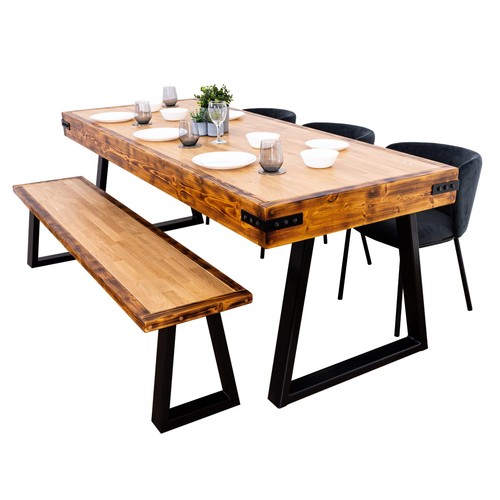 Butchers block dining - dining, table