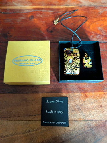 Genuine murano glass - genuine, pendant