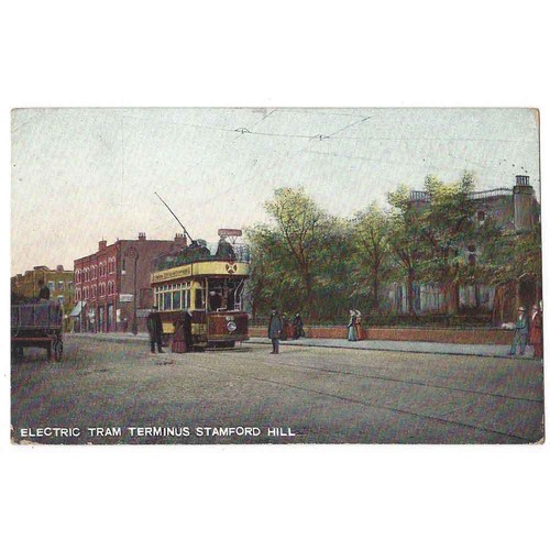 Stamford hill electric tram - electric,