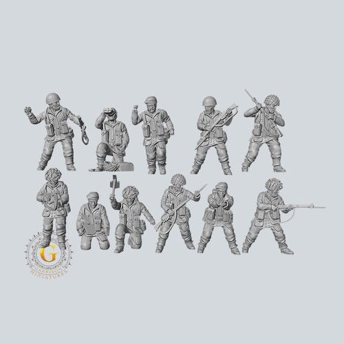 British red devils paratroops - red,
