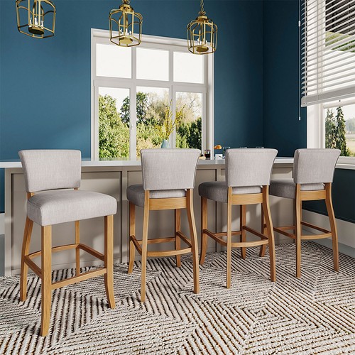 2pcs bar stools fabric - stools,