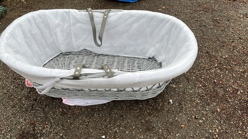 Moses basket and - moses, stand