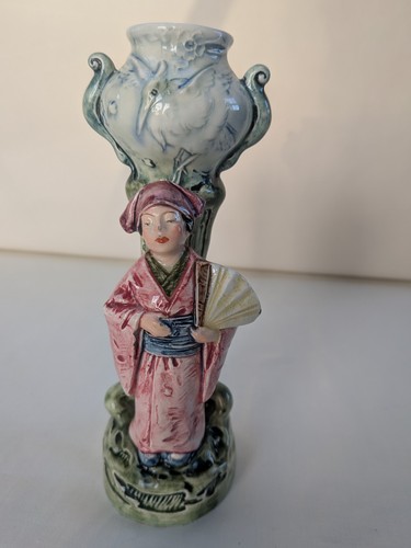 Antique art nouveau majolica - art,