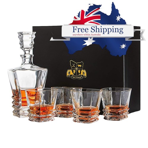 Crystal decanter whiskey - decanter, &