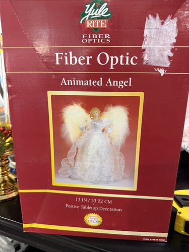 Fiber optic animated angel - optic,