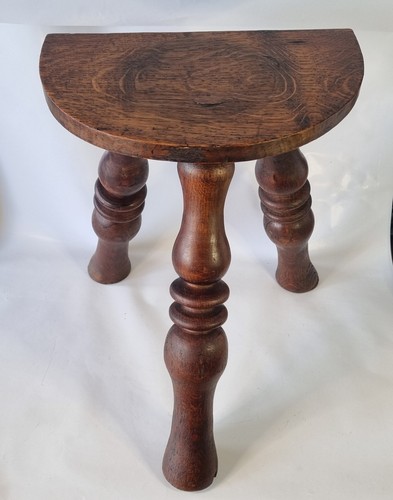 Rustic oak french demi lune - oak,
