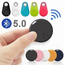 1x Anti lost Alarm GPS Tracker Bluetooth Key Finder Dog Locator Smart Tag Child