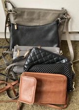 6 Crossbody Bags, Adjustable