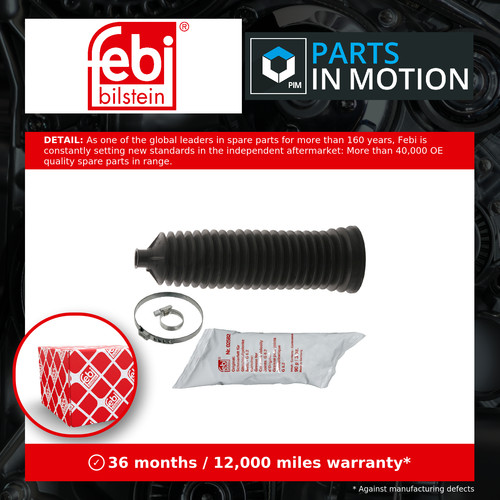 Steering rack boot fits - rack,