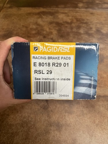 Pagid rsl brake - pads, ap