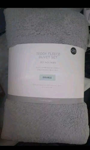 Matalan teddy fleece bedding - matalan,